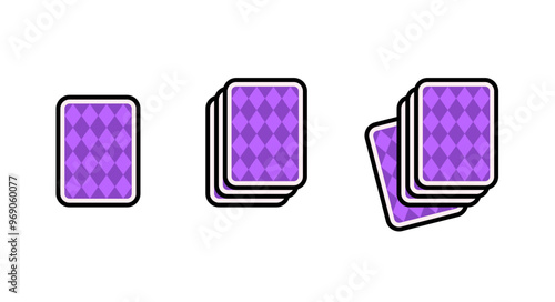 Playing cards. Casino game. Poker. Blackjack. Online card game. Logo template. Table games. Two playing cards. Gambling symbol. Two cards. Game art. Game design.