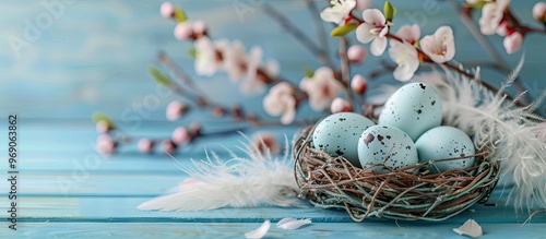 Happy Easter A vibrant arra...