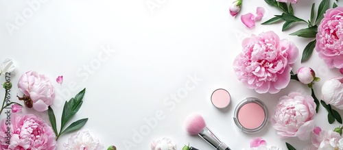 Pastel flat lay arrangement...