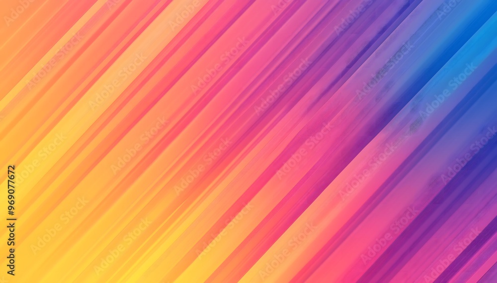 An illustration of vibrant multicolored stripes An illustration of vibrant multicolored stripes