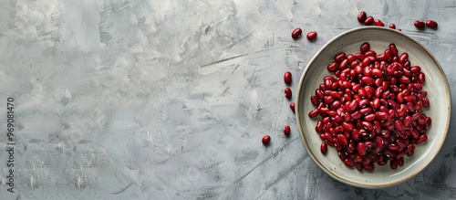 Close up view of raw red be...
