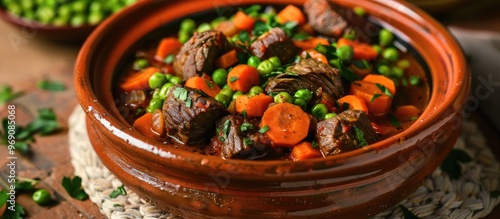 Traditional Moroccan tajine...