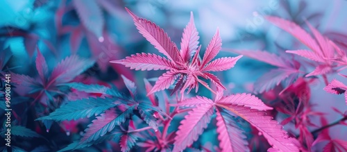 Indoor cannabis plant marij...