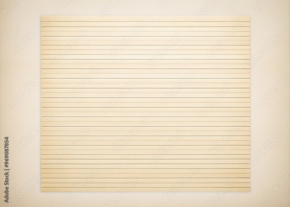 A crisp, untouched sheet of paper with horizontal lines, awaiting creative expression, against a soft, creamy background, symbolizing fresh starts and limitless possibilities. A crisp, untouched sheet of paper with horizontal lines, awaiting creative expression, against a soft, creamy background, symbolizing fresh starts and limitless possibilities.