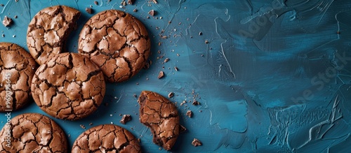 Chocolate crackle cookies o...