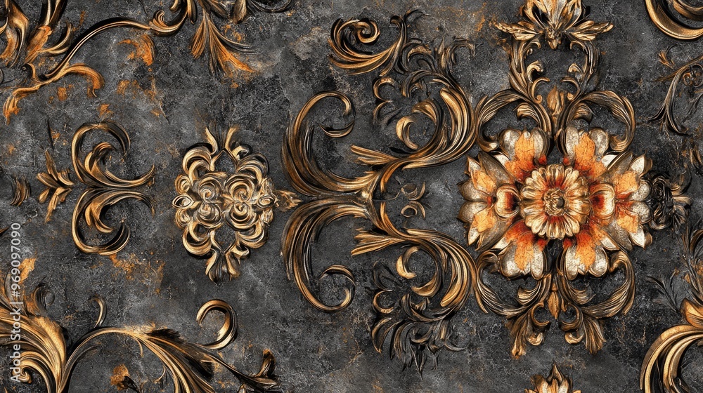 Seamless texture for interior design Seamless texture for interior design