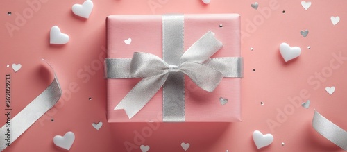 pink craft wrapping paper w...