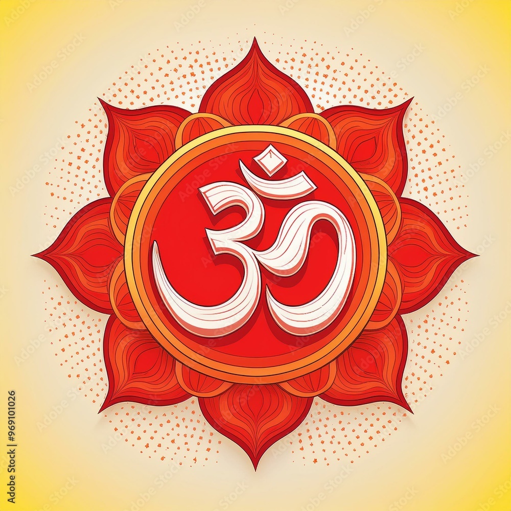 Om or Aum sign and symbol of hinduism Om or Aum sign and symbol of hinduism