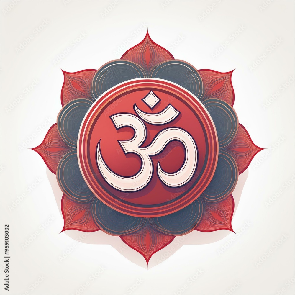 Om or Aum sign and symbol of hinduism Om or Aum sign and symbol of hinduism