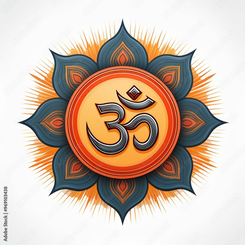 Om or Aum sign and symbol of hinduism Om or Aum sign and symbol of hinduism