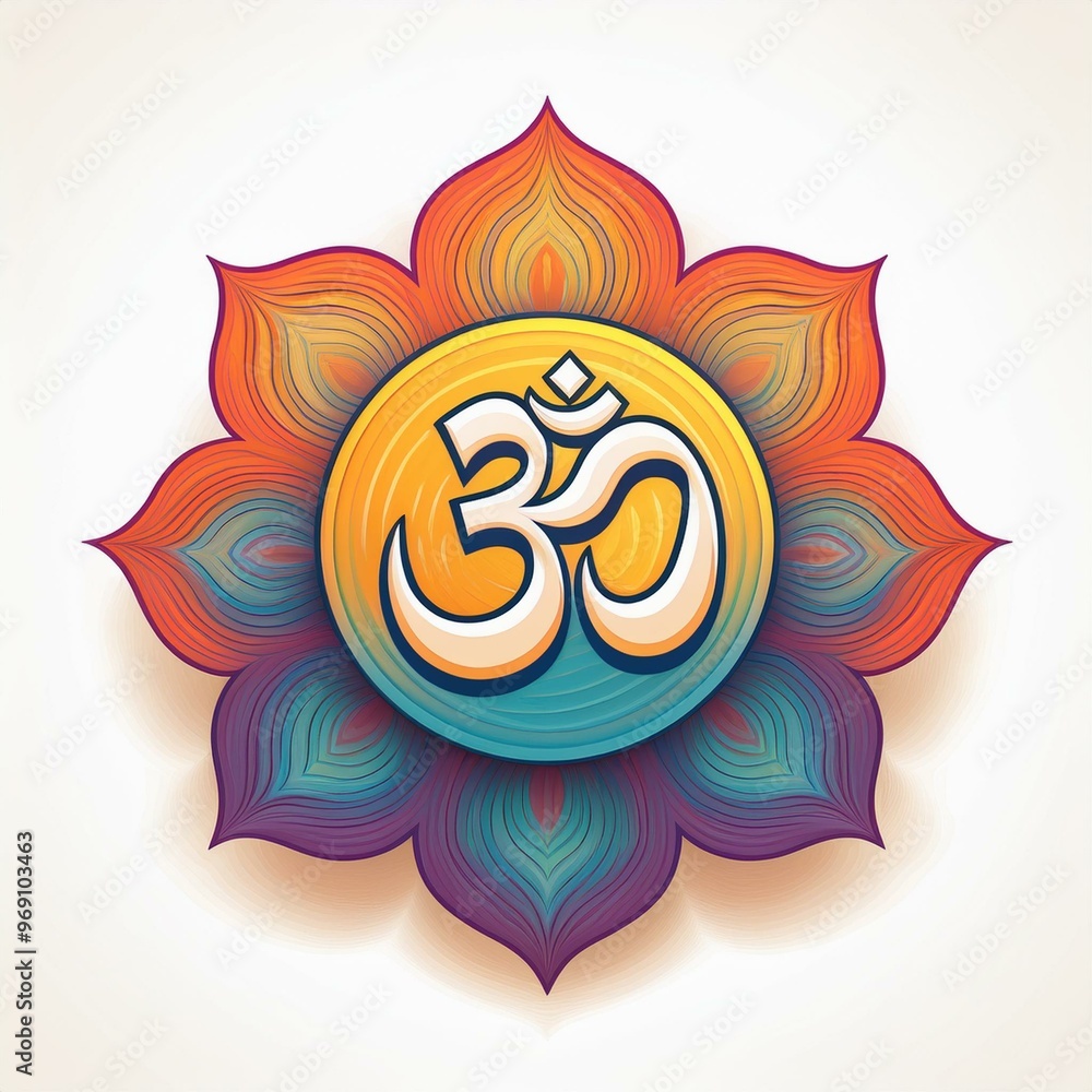 Om or Aum sign and symbol of hinduism Om or Aum sign and symbol of hinduism