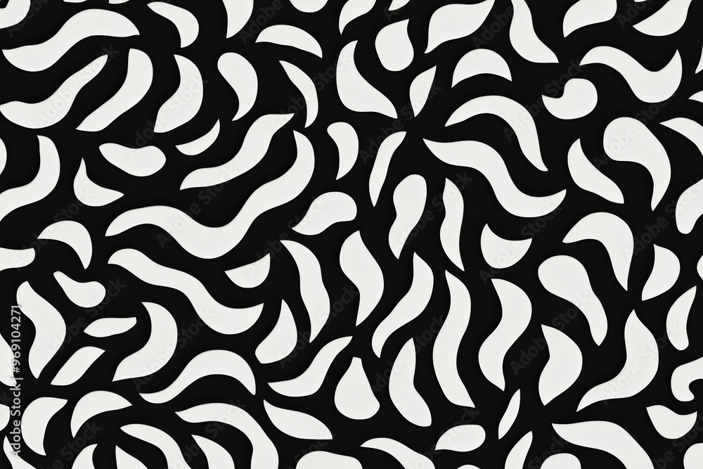 Fototapeta premium Elegant Soft Black and White Whorled Texture Background for Professional Presentations