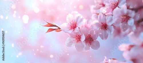 Stunning cherry blossoms in...