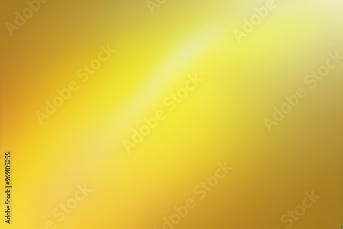 Radiant Yellow Gradient Background with Cheerful Lemon Gold Sunlit Glow