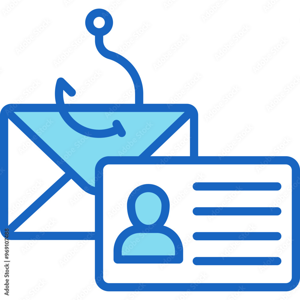 Obraz premium Spoofing Icon