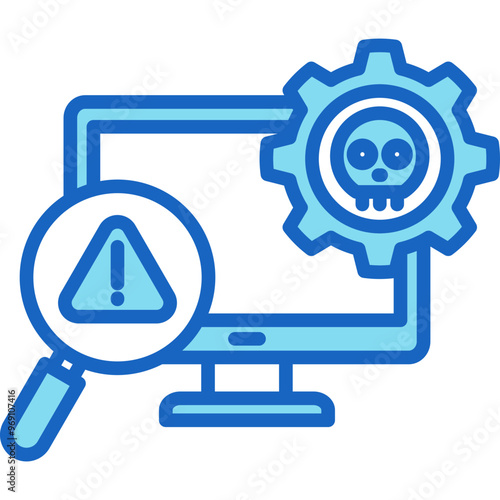 Malicious Software Icon