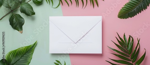 Invitation layout featuring...