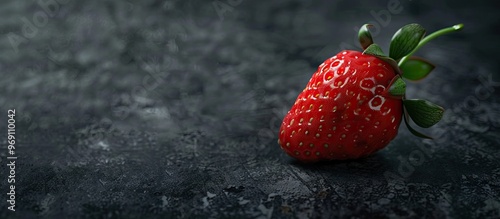 Close up of strawberry frui...