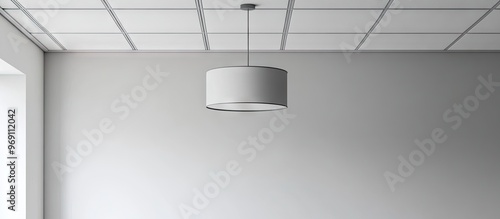 White ceiling featuring a s...
