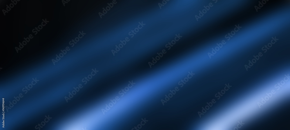 Flowing wave motion of abstract blue light trails background Flowing wave motion of abstract blue light trails background