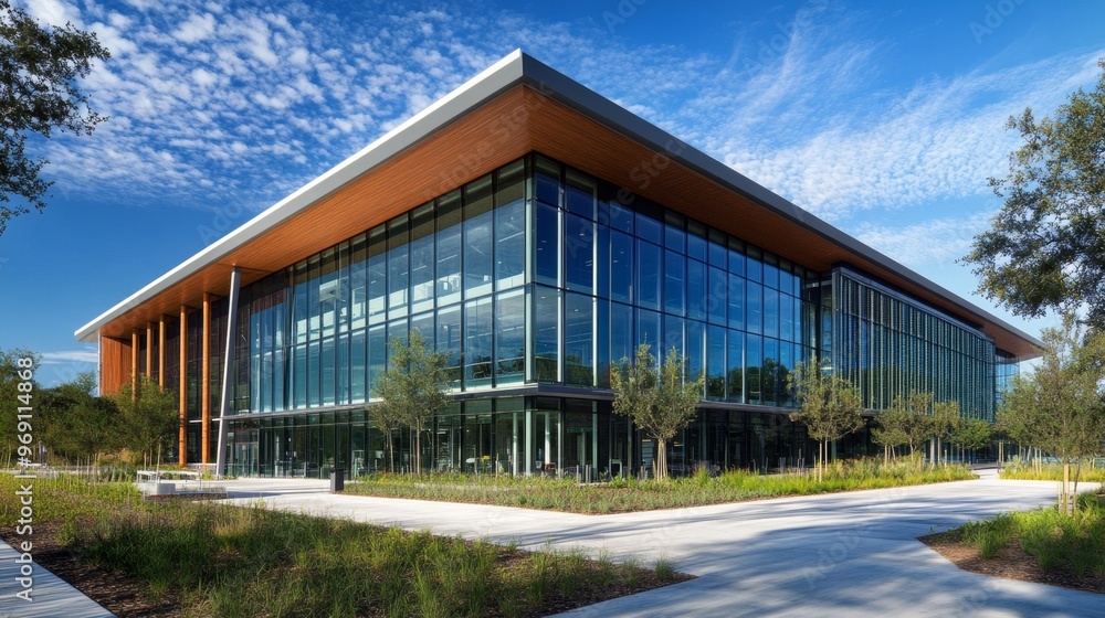 Obraz premium Modern Office Building.