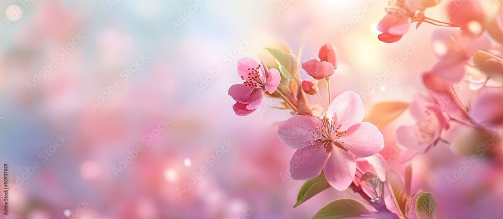 Spring flower background. with copy space image. Place for adding text or design Spring flower background. with copy space image. Place for adding text or design