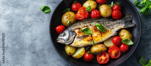 Skillet roasted haddock fis...