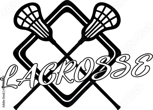 Lacrosse quote. Lacrosse club vector