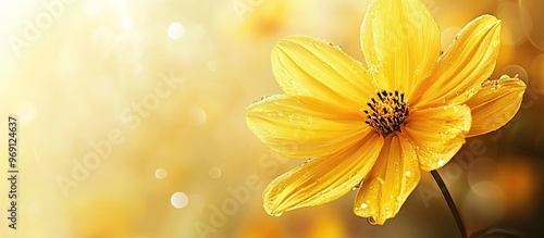 Lovely yellow flower. with ...