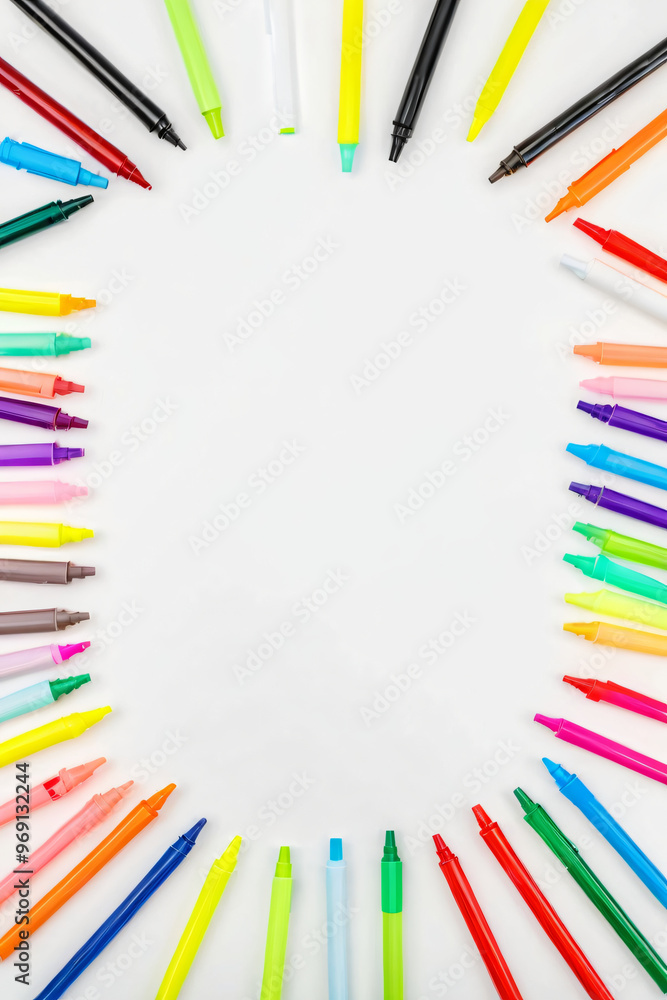 Fototapeta premium pencils background