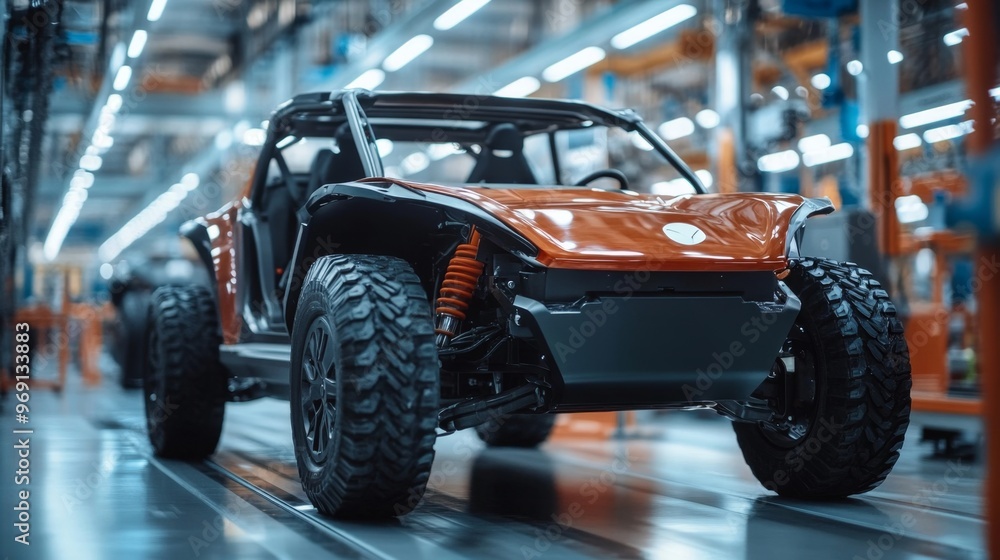 Off-Road Vehicle Assembly. Off-Road Vehicle Assembly.