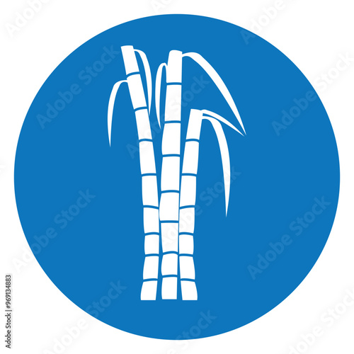 Sugar cane design Logo template