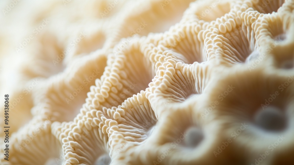 Close-up of coral structure showcasing intricate patterns and textures. Close-up of coral structure showcasing intricate patterns and textures.