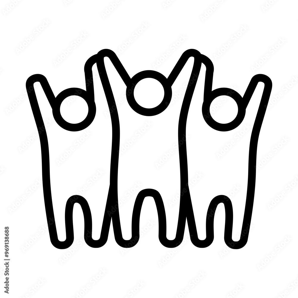 Obraz premium Cooperation Icon