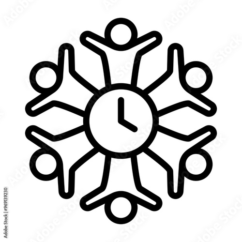 Circle Time Icon