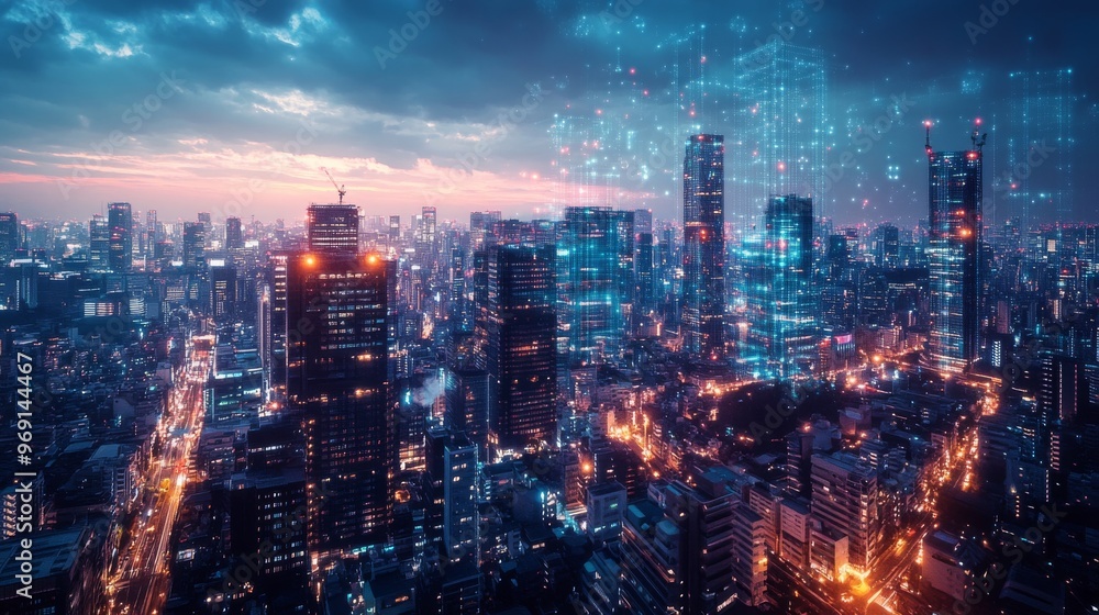 Futuristic AI-controlled air filtration systems optimizing urban air quality: Cities equipped with AI-driven systems that detect pollution levels and adjust air filters accordingly. Futuristic AI-controlled air filtration systems optimizing urban air quality: Cities equipped with AI-driven systems that detect pollution levels and adjust air filters accordingly.