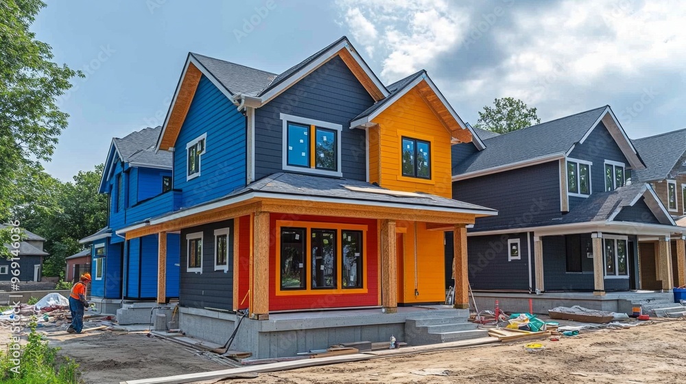 New Home Construction. New Home Construction.