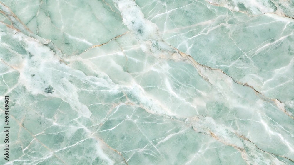 Fototapeta premium Texture of mint marble