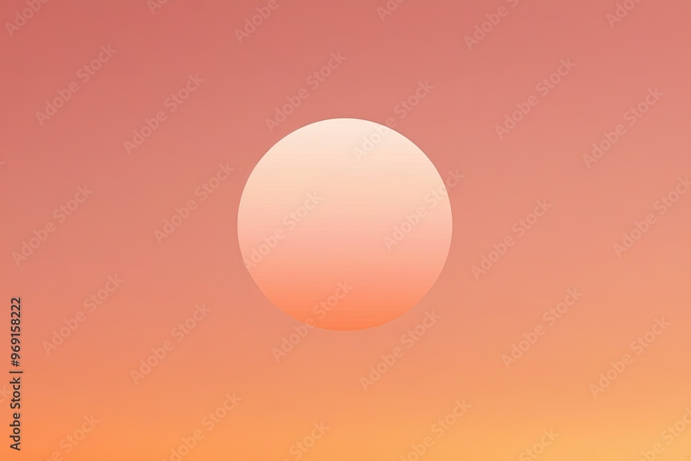Peach Sunset Gradient Wallpaper in Warm Salmon and Apricot Shades Peach Sunset Gradient Wallpaper in Warm Salmon and Apricot Shades