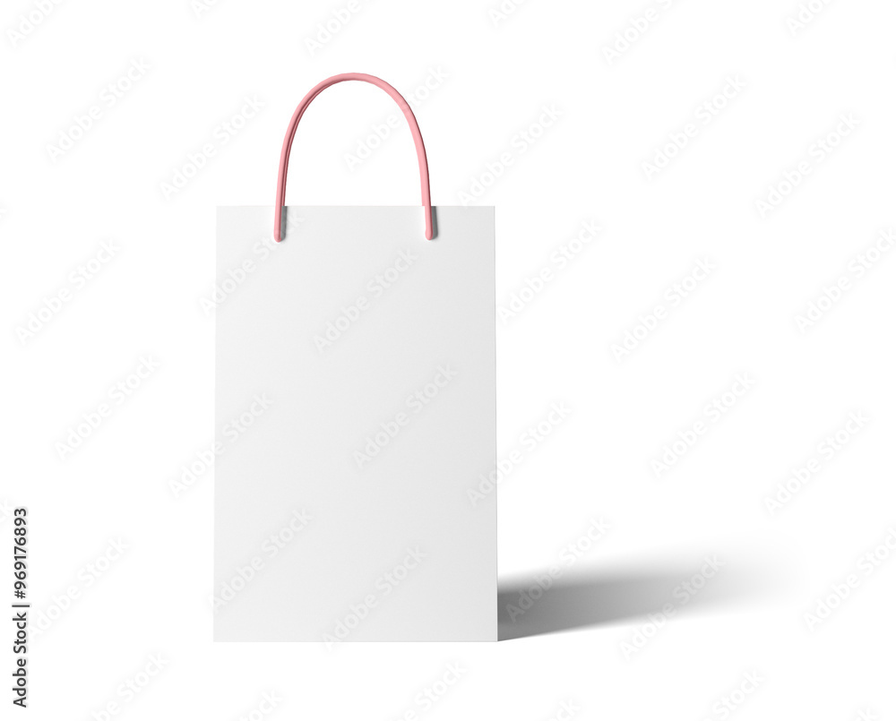 blank Empty Shopping Bag on the white background, mockup blank Empty Shopping Bag on the white background, mockup