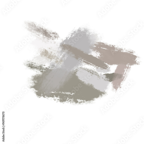 Pastel neutral colour palette artistic brushstroke stains