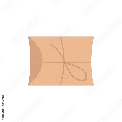 Party favor goodie box vector illustration.