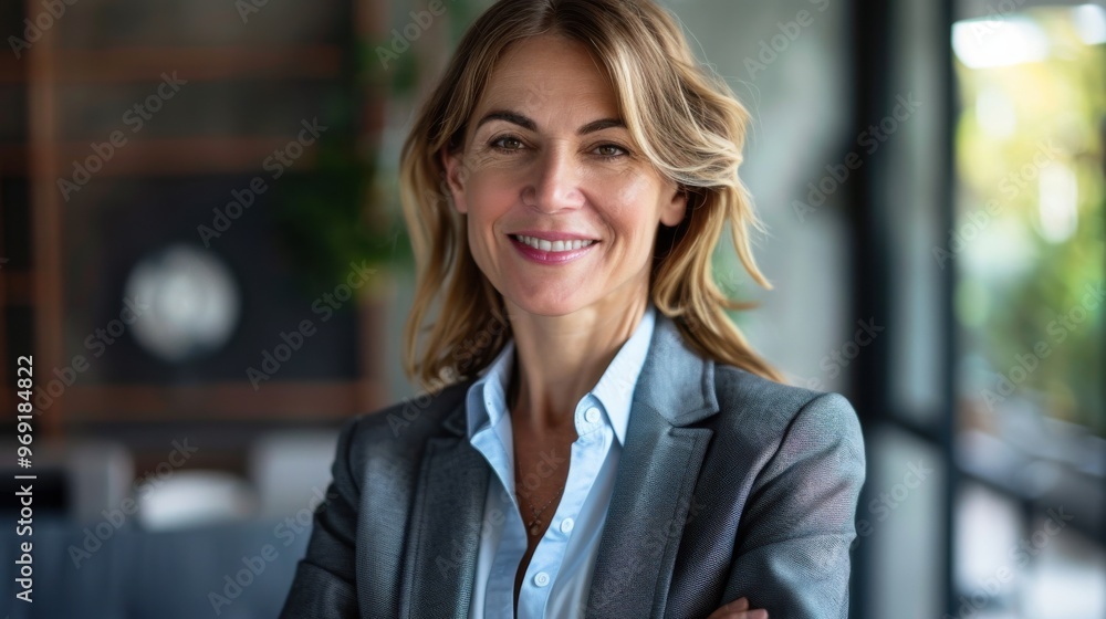 The Poise and Confidence of a Businesswoman Attorney in a Corporate Setting The Poise and Confidence of a Businesswoman Attorney in a Corporate Setting