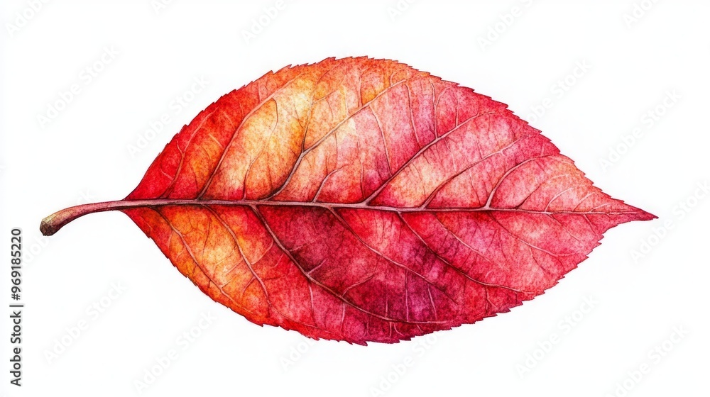 Detailed image of a dried autumn leaf isolated background Detailed image of a dried autumn leaf isolated background