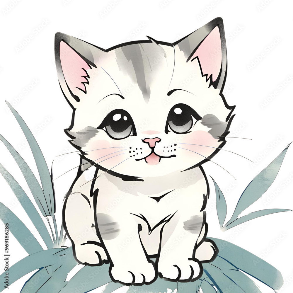 Fototapeta premium Cute Cat