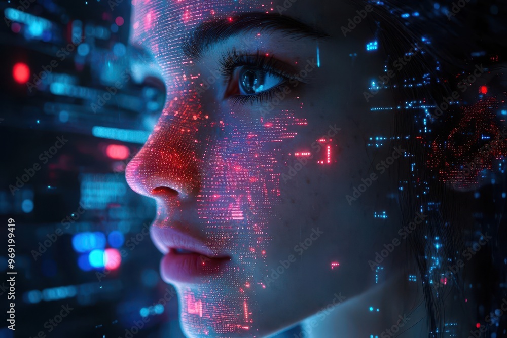 futuristic 3d collage merging human creativity with ai technology featuring abstract neural networks holographic interfaces and vibrant data visualizations futuristic 3d collage merging human creativity with ai technology featuring abstract neural networks holographic interfaces and vibrant data visualizations