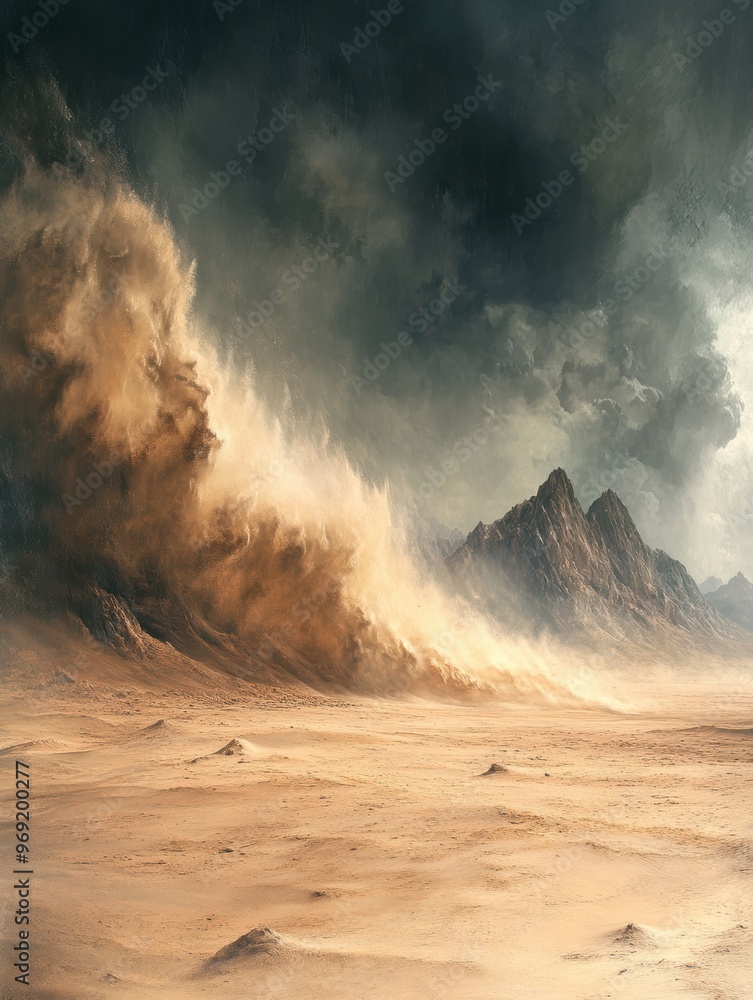 Fototapeta premium Desert Storm
