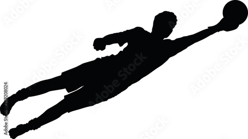 Soccer Goalkeeper Cricut and Silhouette SVG file
