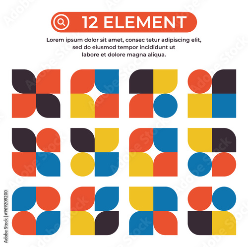 12 design template elements