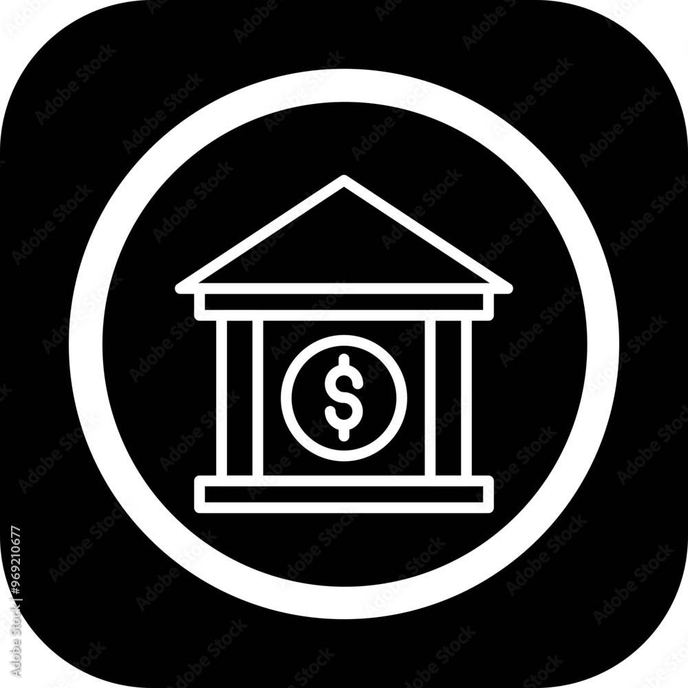 Bank Vector Icon Design Bank Vector Icon Design